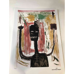 Basquiat Lithografie off set 50x70 cm gecertificeerd