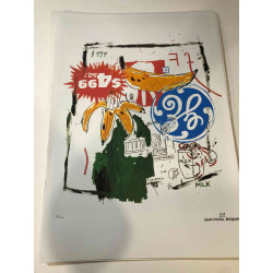 Basquiat Lithografie off set 50x70 cm gecertificeerd