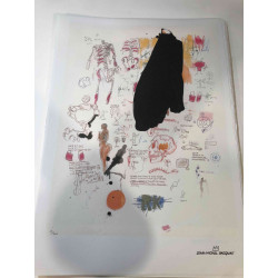 Basquiat Lithografie off set 50x70 cm gecertificeerd