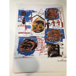 Basquiat Lithografie off set 50x70 cm gecertificeerd
