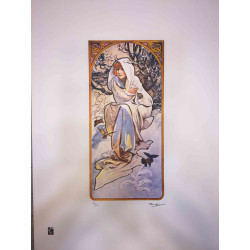 Set de litografía Alphonse Mucha 50x70 cm