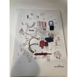 Basquiat Off set lithograph cm 50x70 certified
