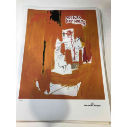 Basquiat Lithografie off set 50x70 cm gecertificeerd