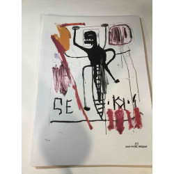 Basquiat Off set lithograph cm 50x70 certified