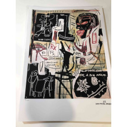 Basquiat Off set lithograph cm 50x70 certified