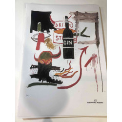 Basquiat Off set lithograph cm 50x70 certified