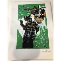 Basquiat Lithografie off set 50x70 cm gecertificeerd