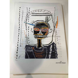 Basquiat Lithografie off set 50x70 cm gecertificeerd