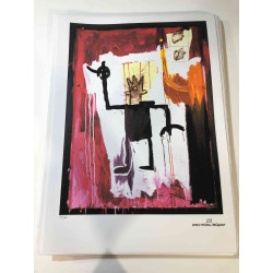 Basquiat Lithografie off set 50x70 cm gecertificeerd
