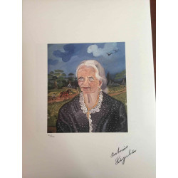 Antonio Ligabue litografia off set cm 50x70