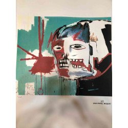 Basquiat Off set lithograph cm 50x70 certified