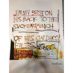 Basquiat Off set lithograph cm 50x70 certified