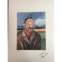 Antonio Ligabue litho off set 50x70 cm