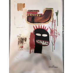 Basquiat Litografia off set cm 50x70 certificata