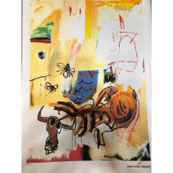 Litografia Basquiat off set 50x70 cm certificada