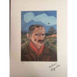 Antonio Ligabue litho off set 50x70 cm