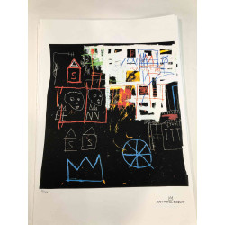 Set de litografía Basquiat 50x70 cm certificado