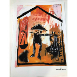 Set de litografía Basquiat 50x70 cm certificado