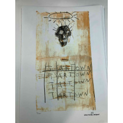 Basquiat Litografia off set 50x70 cm certificat