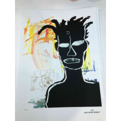 Basquiat Litografia off set 50x70 cm certificat