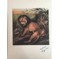 Antonio Ligabue litho off set 50x70 cm