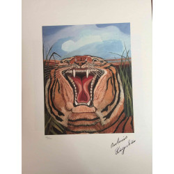 Antonio Ligabue litho off set 50x70 cm