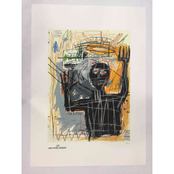 Basquiat Lithografie off set 50x70 cm gecertificeerde Rupert-editie