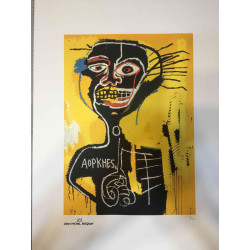 Basquiat Off set lithograph cm 50x70 certified Rupert edition
