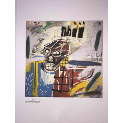 Basquiat Off set lithograph cm 50x70 certified Rupert edition