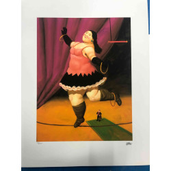Fernando Botero Litografía off set 50x65 cm certificado
