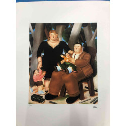 Fernando Botero Litografía off set 50x65 cm certificado