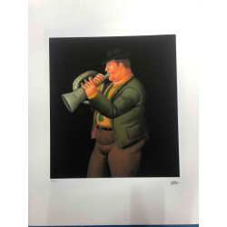 Fernando Botero Litografía off set 50x65 cm certificado