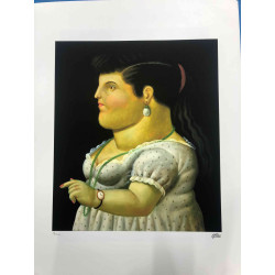 Fernando Botero Litografía off set 50x65 cm certificado