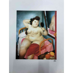 Fernando Botero Litografía off set 50x65 cm certificado