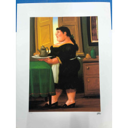Fernando Botero Litografía off set 50x65 cm certificado