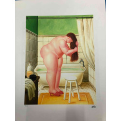 Fernando Botero Litografía off set 50x65 cm certificado