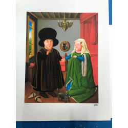 Fernando Botero Lithografie off set 50x65 cm gecertificeerd