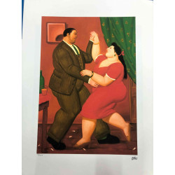 Fernando Botero Lithografie off set 50x65 cm gecertificeerd