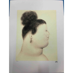 Fernando Botero Litografía off set 50x65 cm certificado