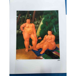 Fernando Botero Lithografie off set 50x65 cm gecertificeerd