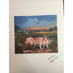 Antonio Ligabue litho off set 50x70 cm