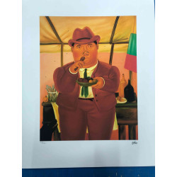Fernando Botero Litografía off set 50x65 cm certificado