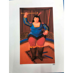 Fernando Botero Litografía off set 50x65 cm certificado