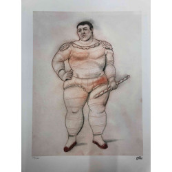 Fernando Botero Litografía off set 50x65 cm certificado