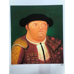 Fernando Botero Litografía off set 50x65 cm certificado