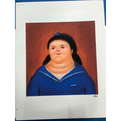 Fernando Botero Litografía off set 50x65 cm certificado
