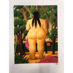 Fernando Botero Litografía off set 50x65 cm certificado