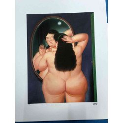 Fernando Botero Lithografie off set 50x65 cm gecertificeerd