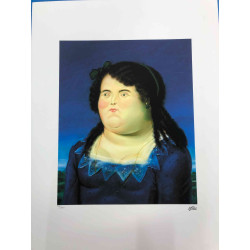 Fernando Botero Litografía off set 50x65 cm certificado