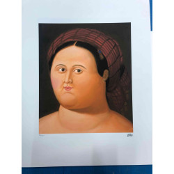 Fernando Botero Lithografie off set 50x65 cm gecertificeerd